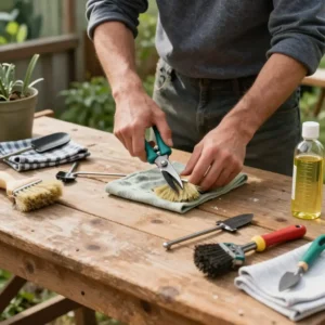 Comment entretenir et nettoyer ses outils de jardin | Guide complet