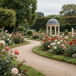 Jardins de Bagatelle Paris : jardin anglais en 24 hectares