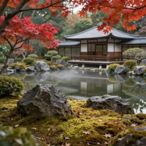 Jardins japonais de Kyoto : L&rsquo;art du paysage miniature zen