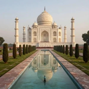 Les jardins du Taj Mahal : modèle du jardin moghol