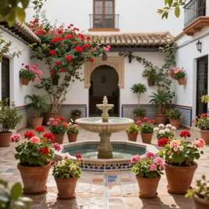 Patios fleuris de Cordoue : jardins andalous patrimoine UNESCO